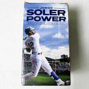 Kansas City Royals Jorge Soler "Soler Power" Light Up Bobblehead-SGA-2019 -NIB